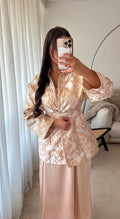 Abaya Élégance 3 pièces